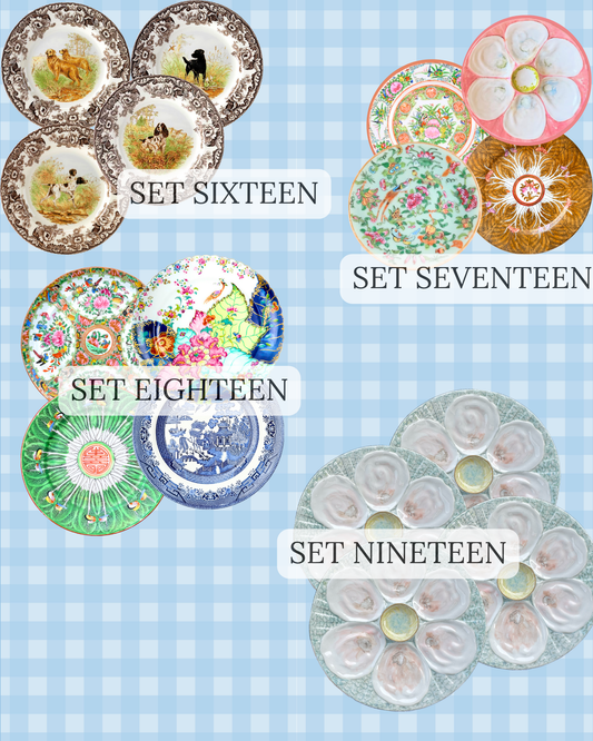 China Plate Coaster Sets