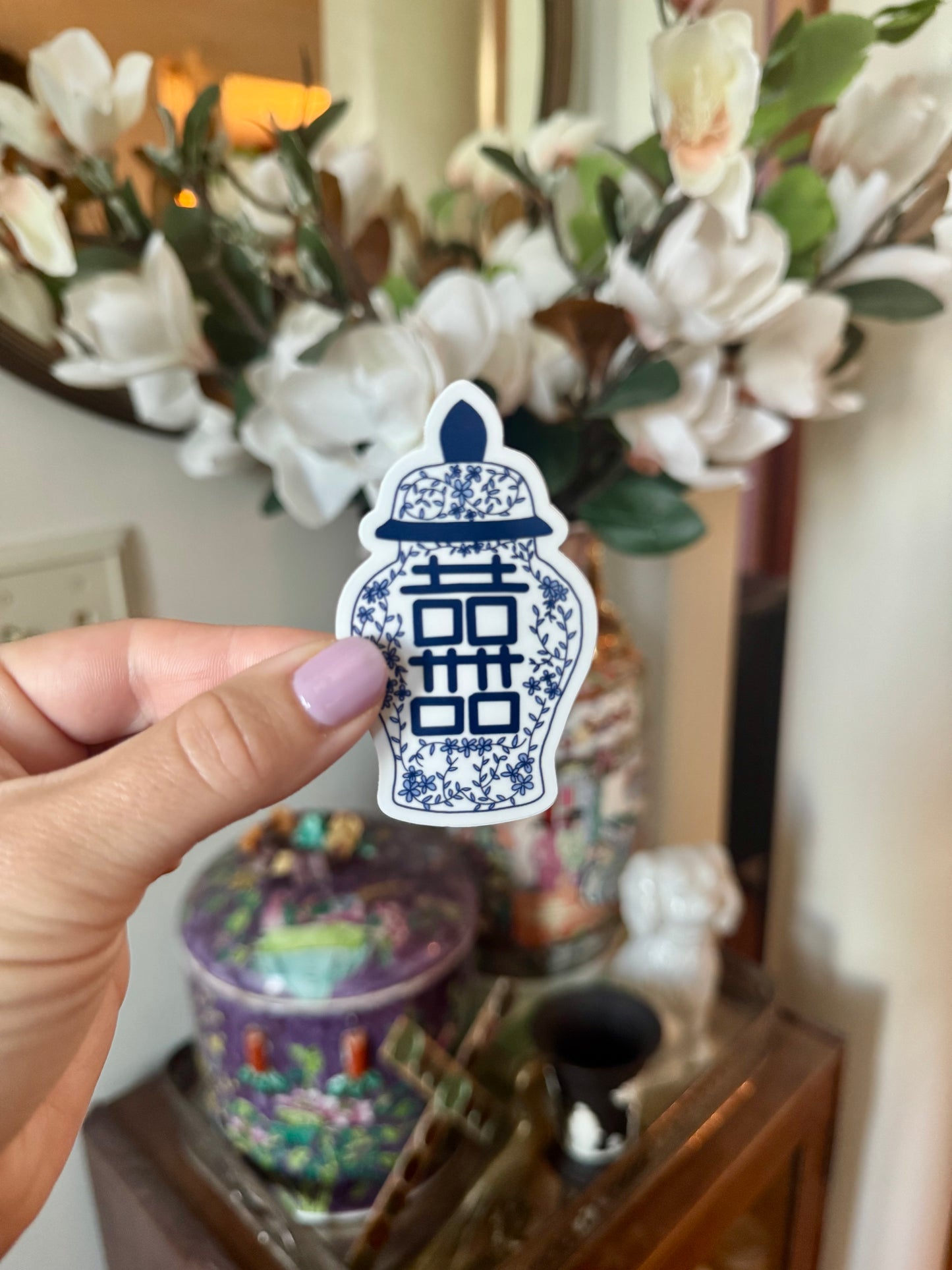Ginger Jar Sticker