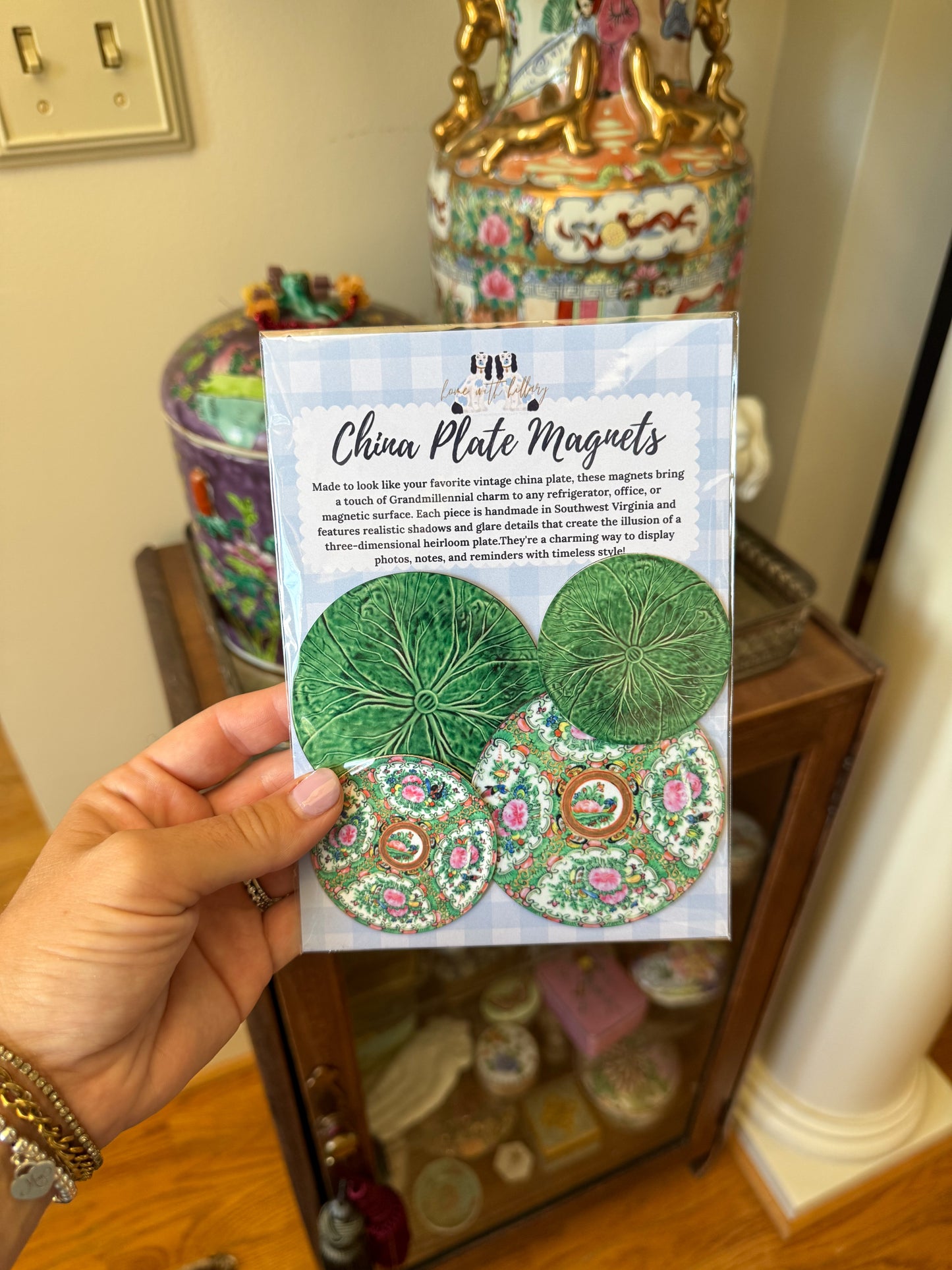 China Plate Magnet Packs