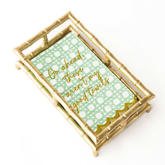 Green Cane Paper Guest Towel