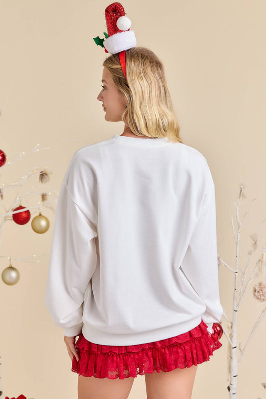 Merry Bow Sweatshirt
