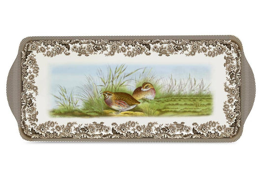 Spode Woodland Sandwich Tray: Melamine / Woodland