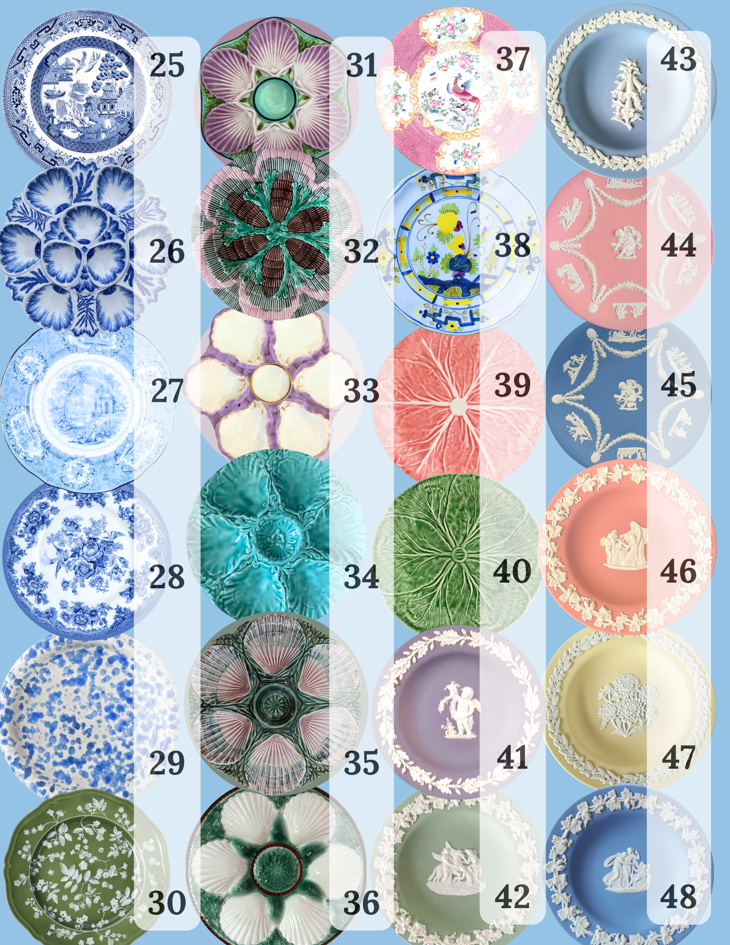 China Plate Magnet Packs