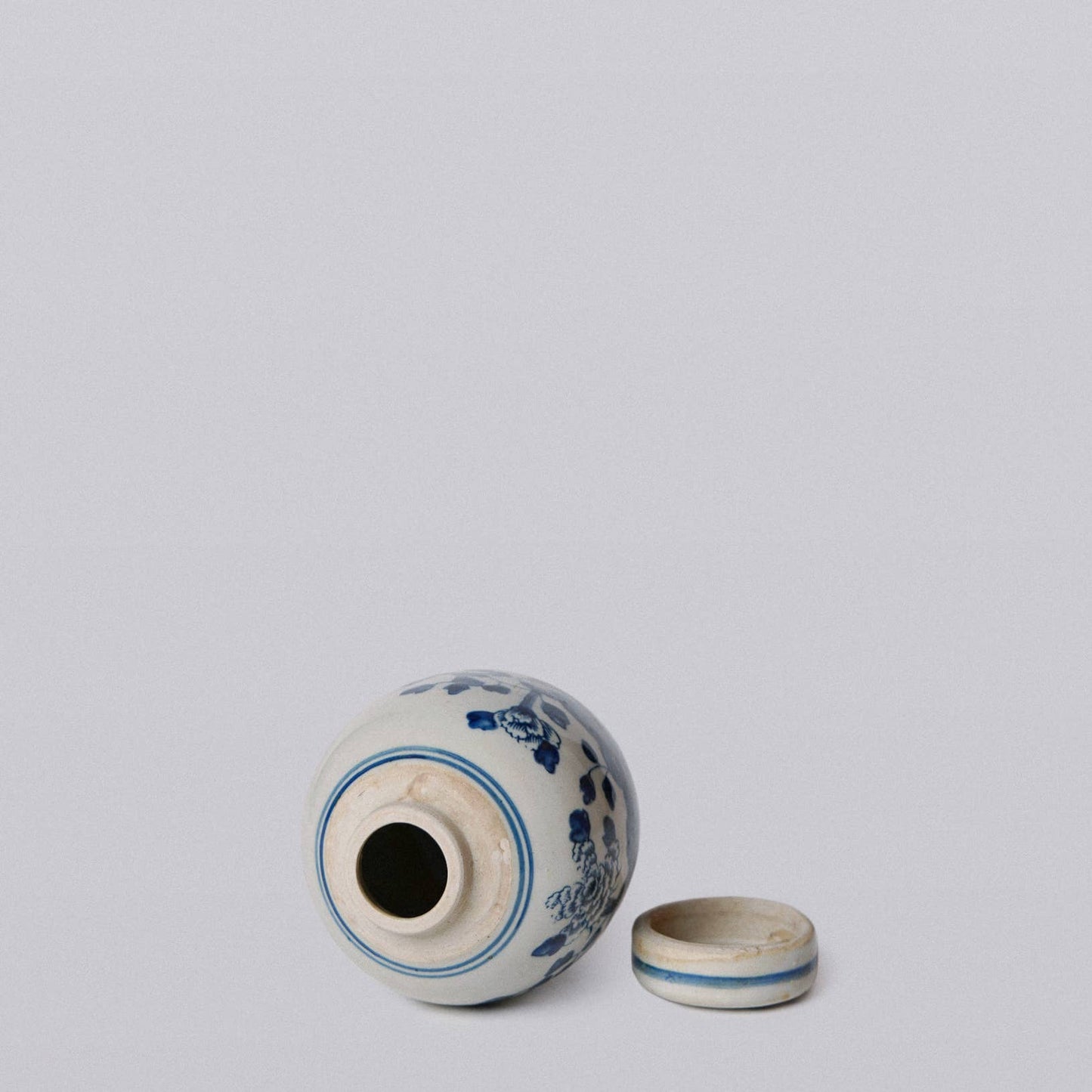 Mini Peony Floral Jar