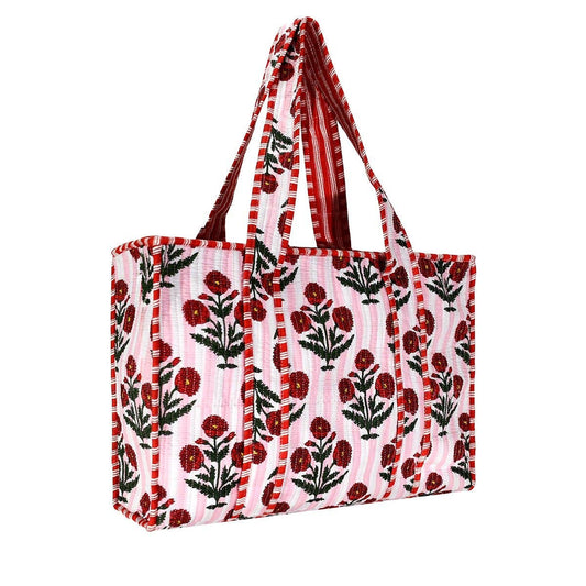 Block Print Tote Bag