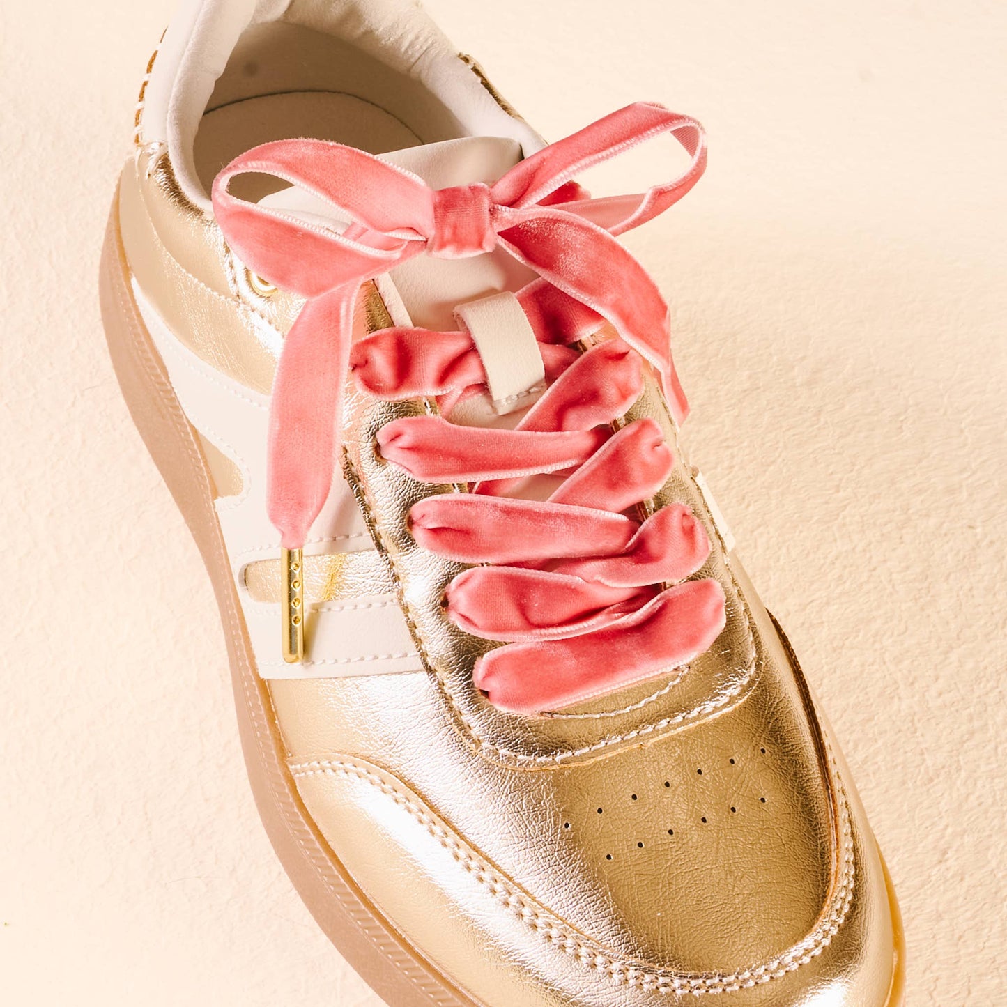Step It Up Shoelaces-Velvet Rose