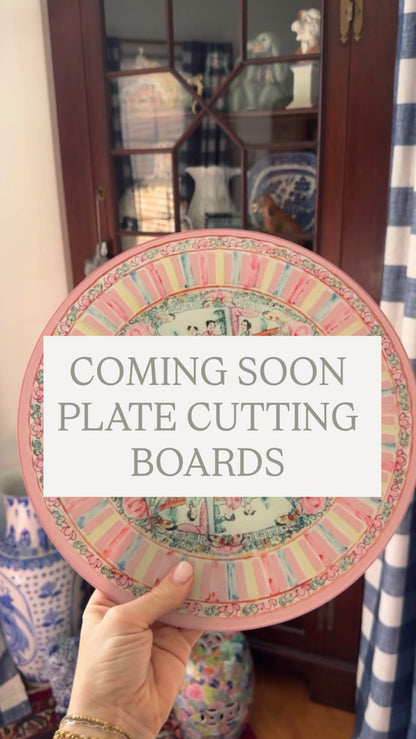 Plate Cutting Boards- Made to Order (see description)
