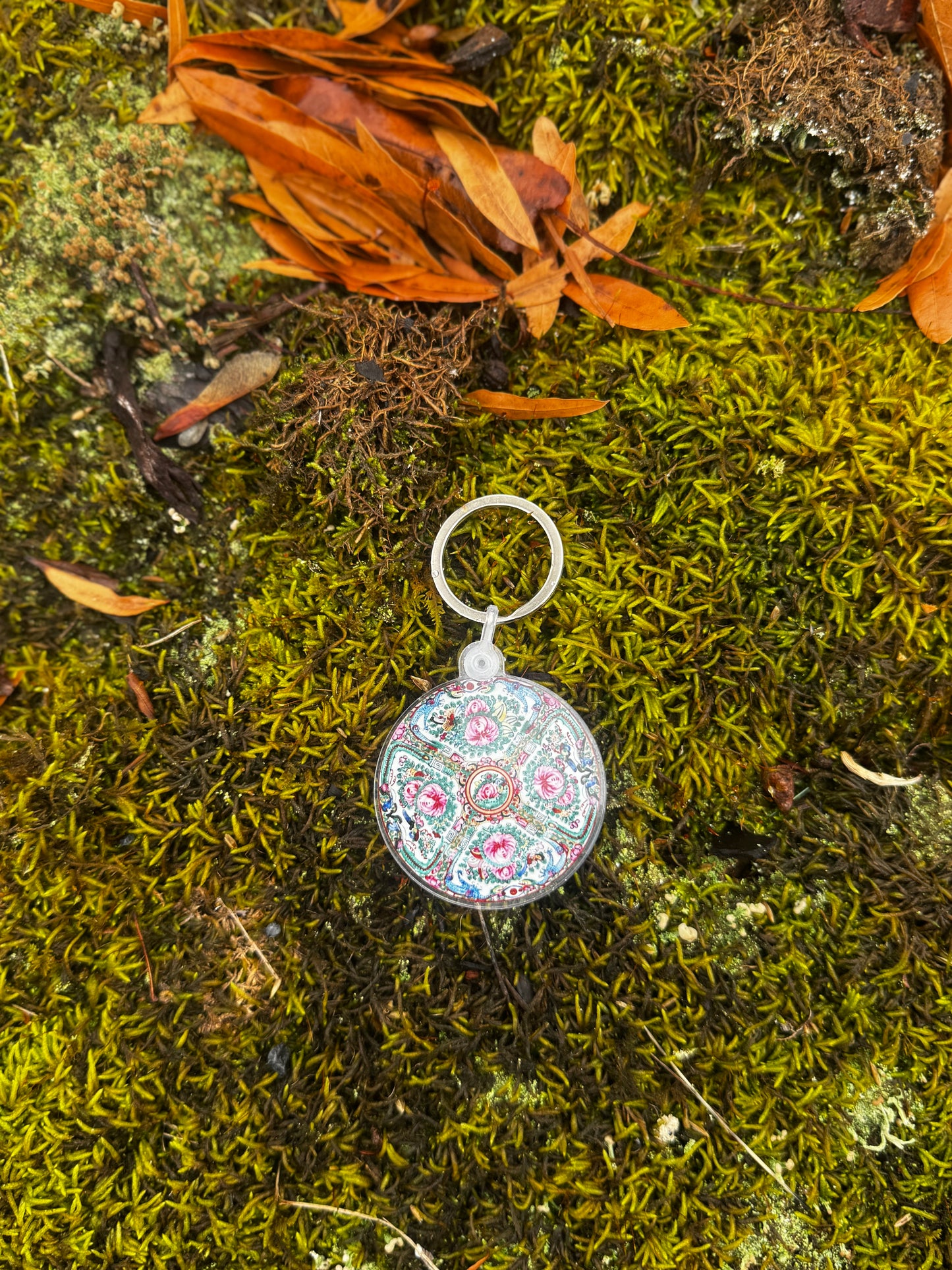 Rose Canton Keychain