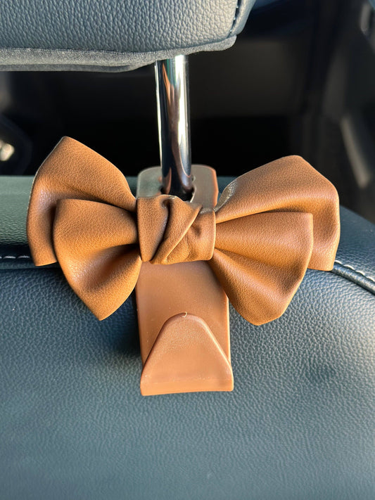 Brown Car Bow