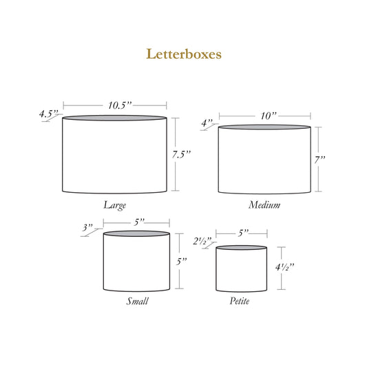 Nantucket Bloom Laura Park Letter Box