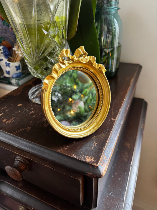 Bow Mirror/Trinket Tray