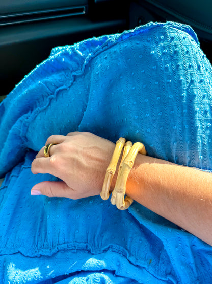 Natural Bamboo Bracelet