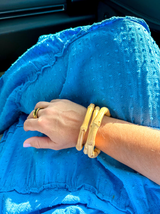 Natural Bamboo Bracelet