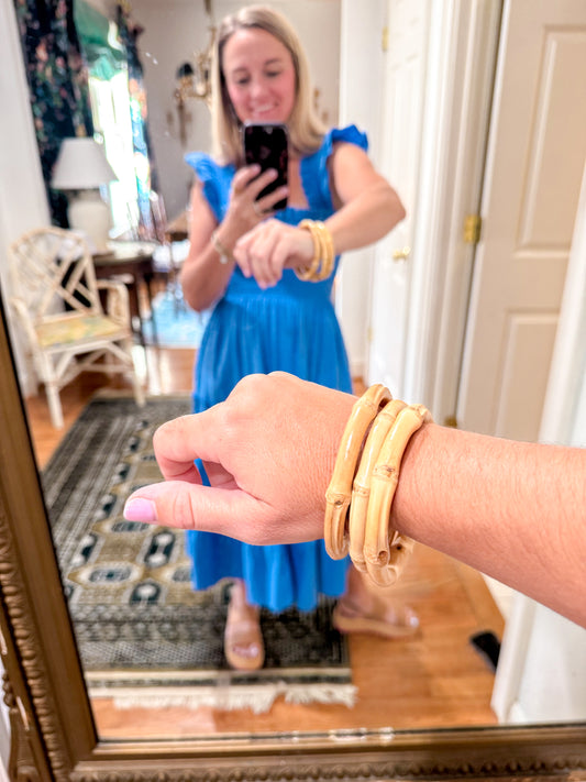 Natural Bamboo Bracelet
