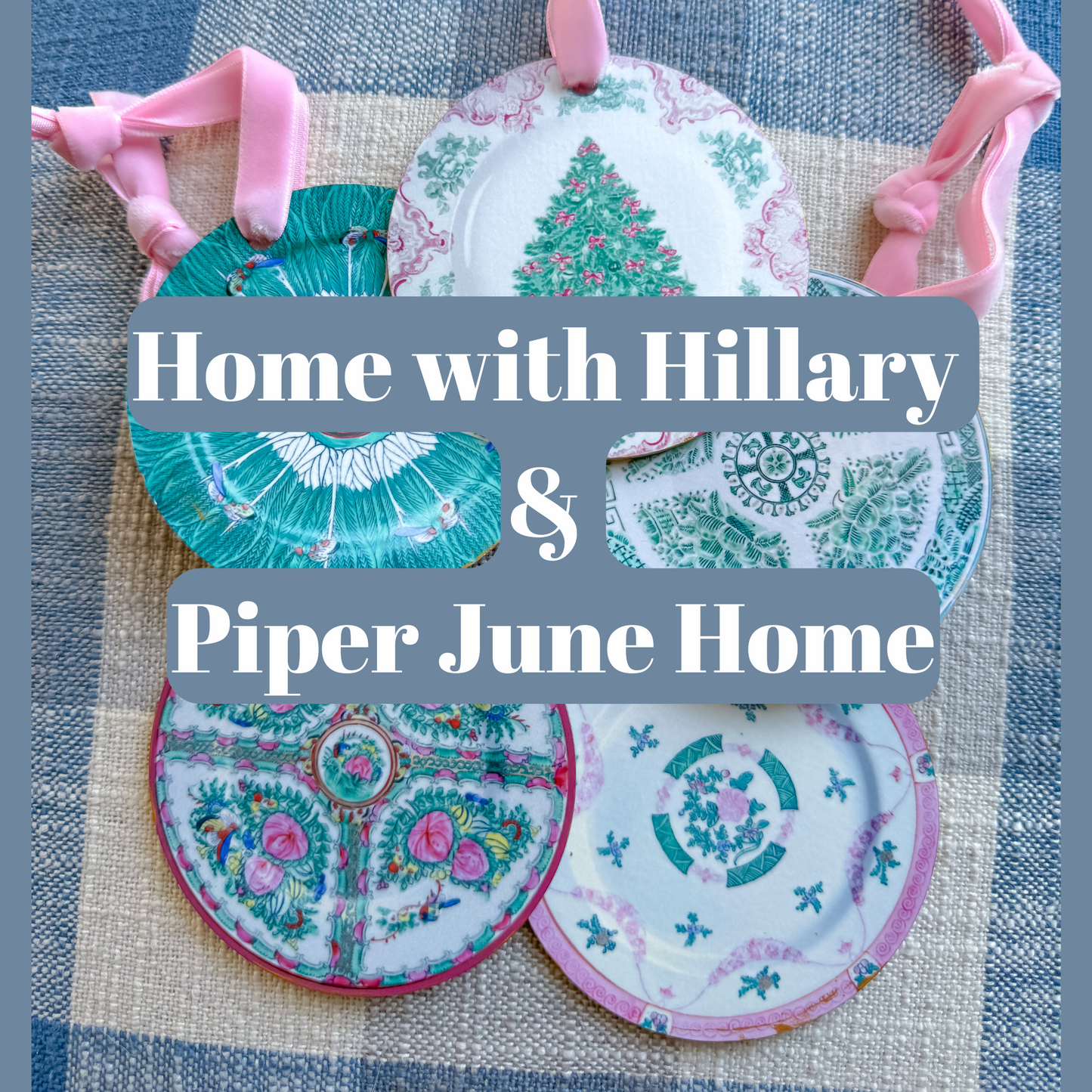 Piper June Home: Pink & Green