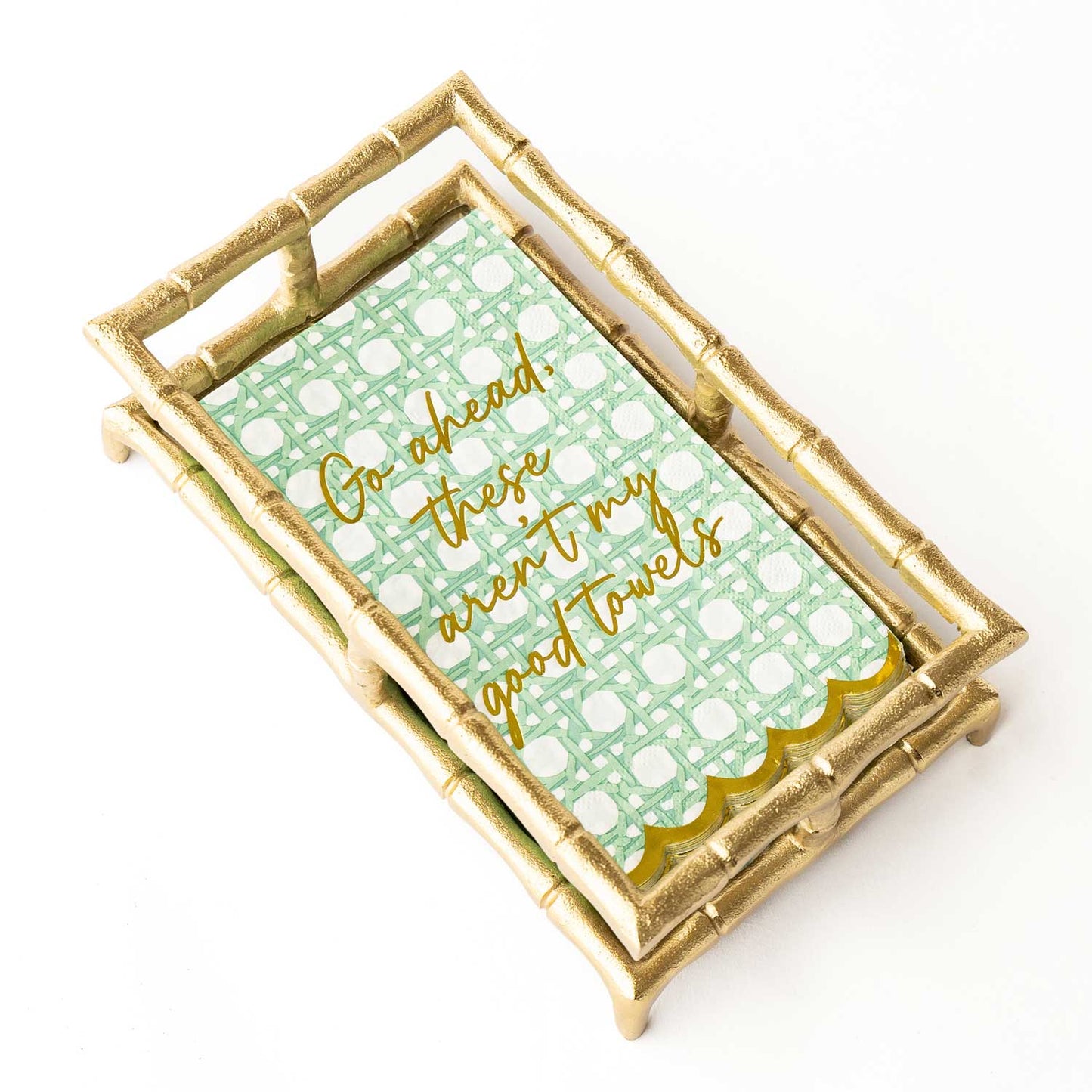 Green Cane Paper Guest Towel