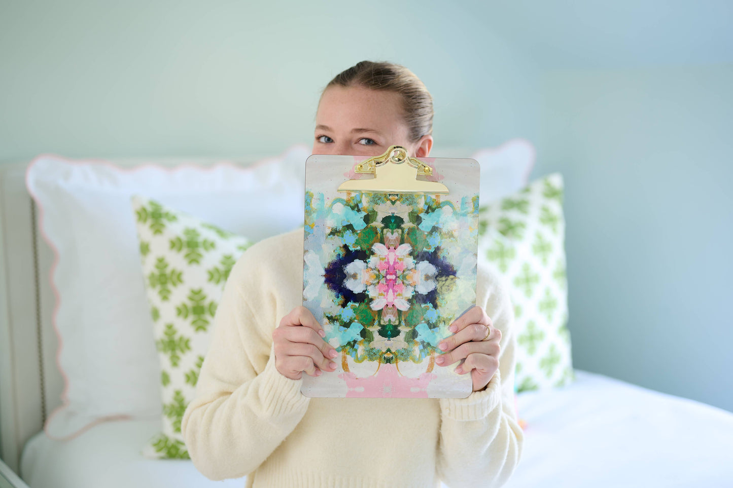 Nantucket Bloom Laura Park Clipboard