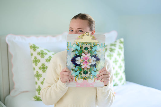 Nantucket Bloom Laura Park Clipboard