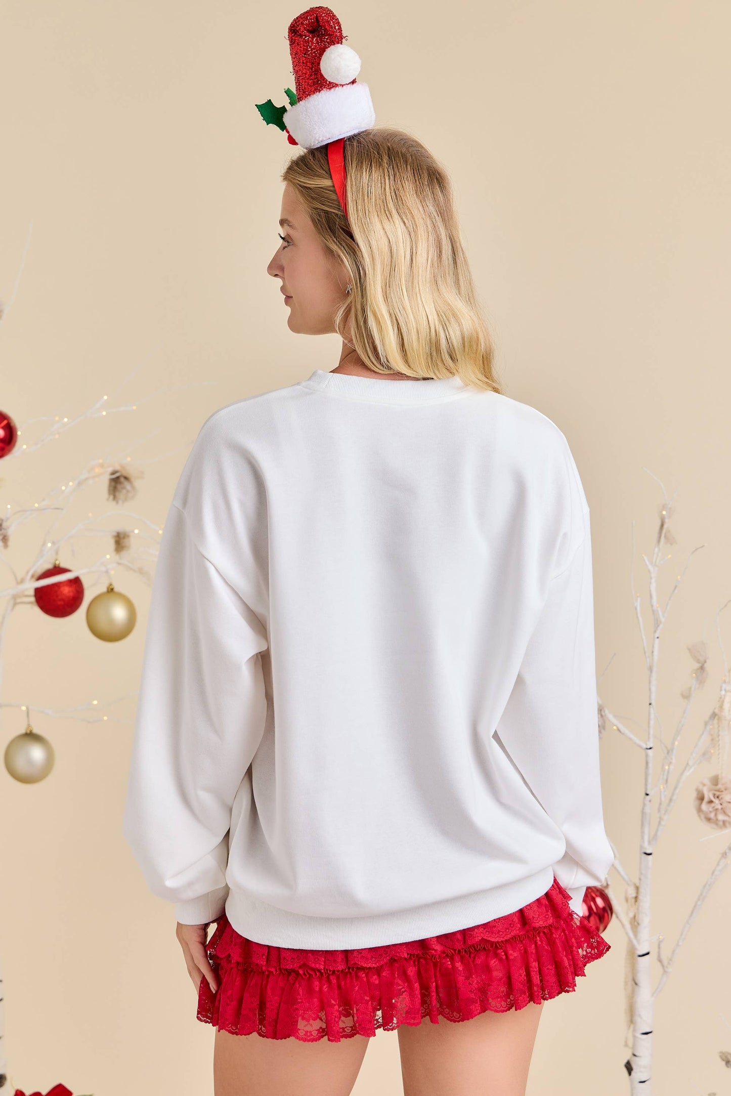 Merry Bow Sweatshirt