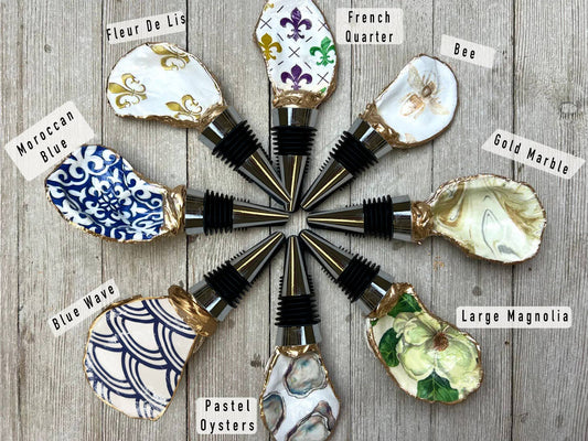 Oyster Wine Stopper: Plain