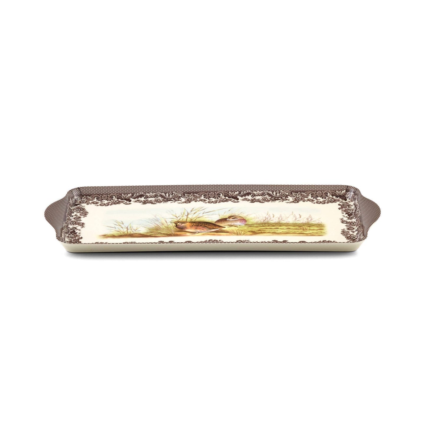 Spode Woodland Sandwich Tray: Melamine / Woodland