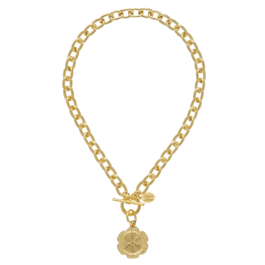 Cabbage Toggle Necklace